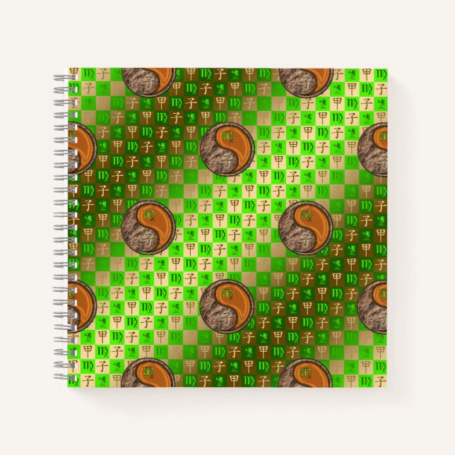 Virgo & Wood Rat Notebook (Front)