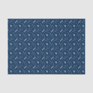 Virgo Zodiac Astrological Sign Pattern Tissue Paper