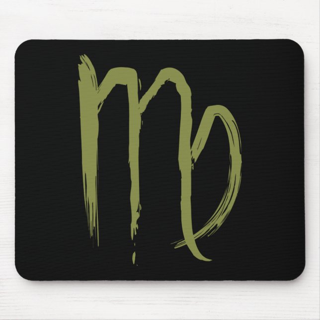 VIRGO Zodiac August September Birthday Astrology Mouse Pad (Front)
