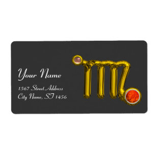 VIRGO ZODIAC BIRTHDAY JEWEL GREY AGATE Gold