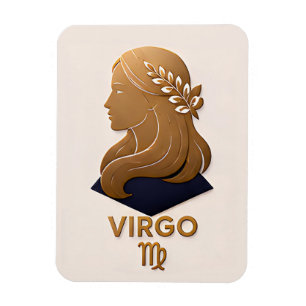 Virgo Zodiac Decor Astrology Gift Magnet