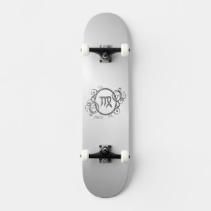 Virgo Zodiac Design Skateboard