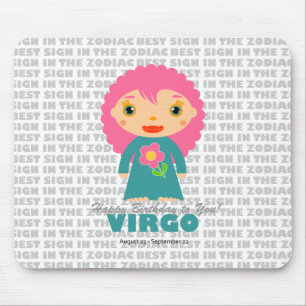 Virgo Zodiac for Kids Mouse Pad