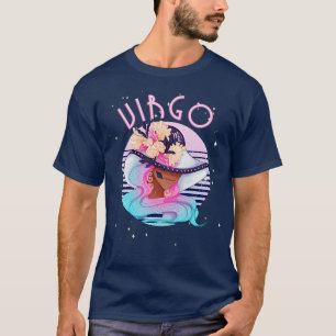 Virgo Zodiac Horoscope Sign Birthday Tarot Astrolo T-Shirt