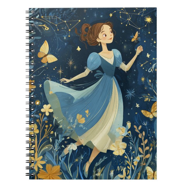 Virgo Zodiac Notebook (Front)