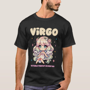 Virgo Zodiac Sign Cute Angelic Outfit Girls Kids W T-Shirt