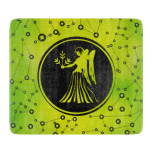 Virgo Zodiac Sign Earth element Cutting Board