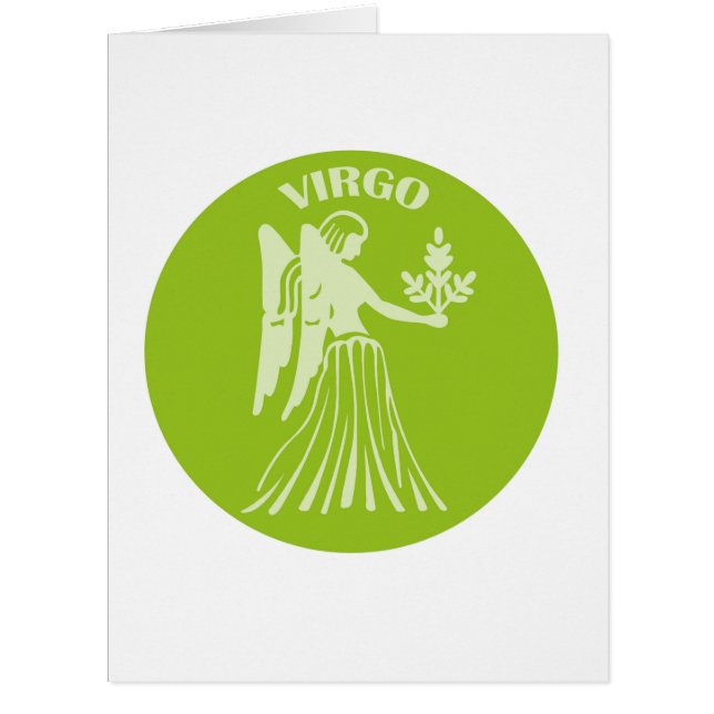 Virgo, Zodiac Sign, Horoscope, Astrology (Front)
