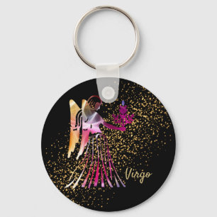 Virgo - Zodiac Sign Key Ring