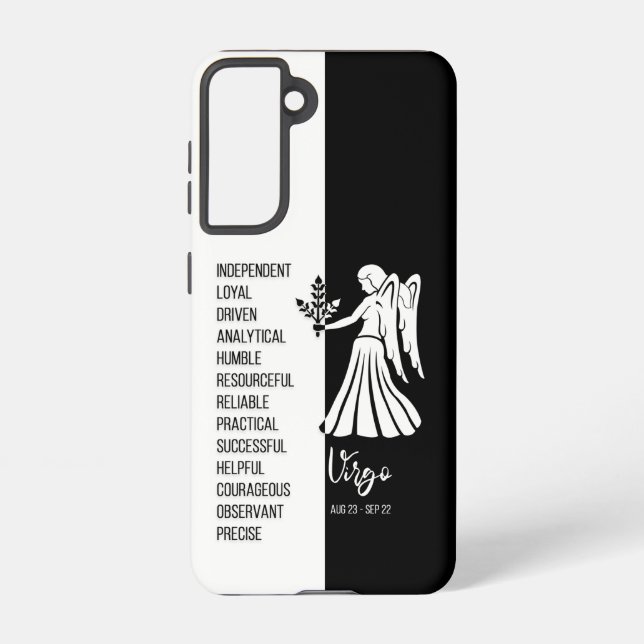 Virgo Zodiac Sign Samsung Galaxy S21 Case (Back)