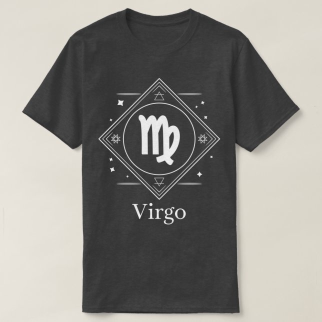 Virgo zodiac sign T-Shirt (Design Front)
