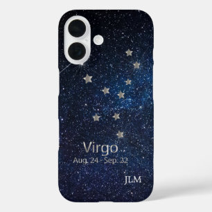 Virgo - Zodiac Star Sign iPhone 16 Case