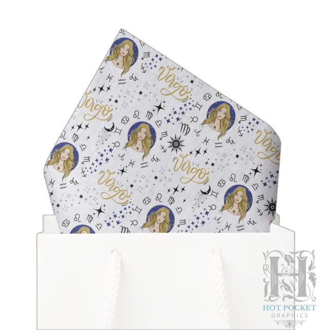 Virgo Zodiac Tissue Paper (Creator Uploaded)