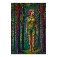 “Viridra’s Portrait” -  Veins of the Canopy   