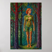 “Viridra’s Portrait” - Veins of the Canopy