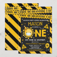 Virtual 1st Birthday Party Quarantine 1st Birthday