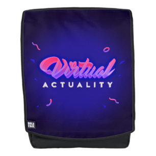 Virtual Actuality Vaporwave Retro 80s Style Backpack