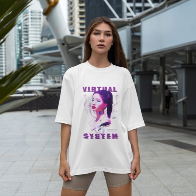 Virtual Android Girl  T-Shirt (Creator Uploaded)
