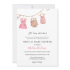 Virtual Baby Girl Shower