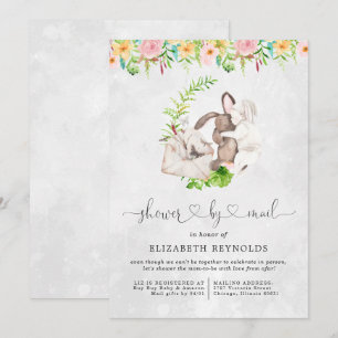 Virtual Baby Shower by Mail Invitation