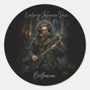 Virtual Belonging Classic Round Sticker