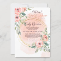Virtual Bridal Shower Invitation