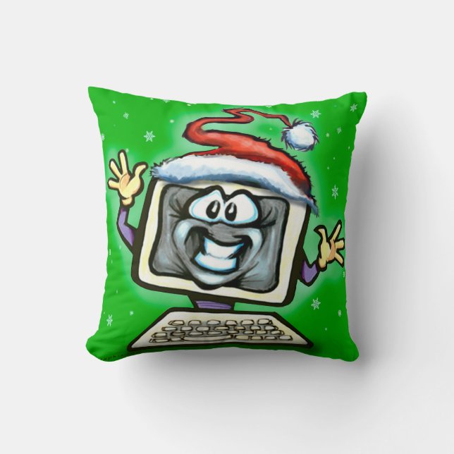 Virtual Christmas Cushion (Front)
