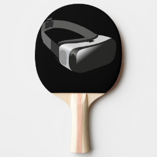 virtual head set ping pong paddle