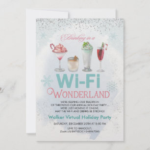 Virtual Holiday Christmas Party Invitation