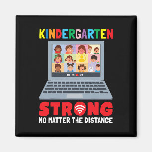Virtual Kindergarten Fun 100 Days of School Teache Magnet