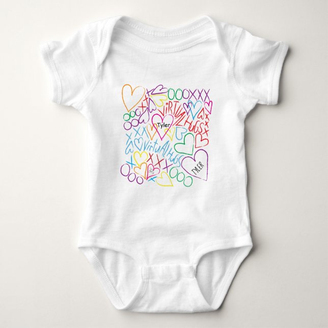 Virtual Lover Baby Bodysuit (Front)