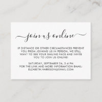 Virtual Online Option Party Or Baby Shower