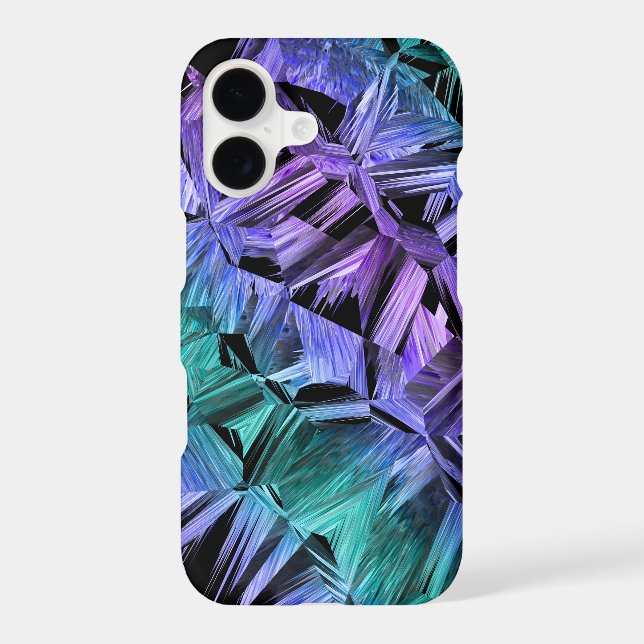 virtual reality, dark crystal gradient : (Back)