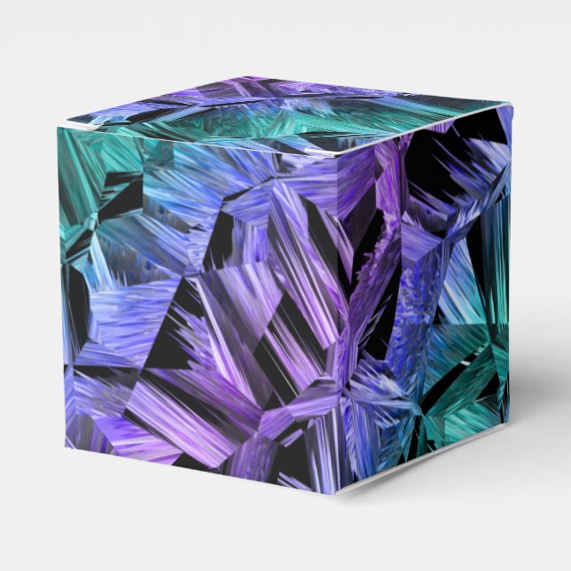 virtual reality, dark crystal gradient : favour box (Front Side)