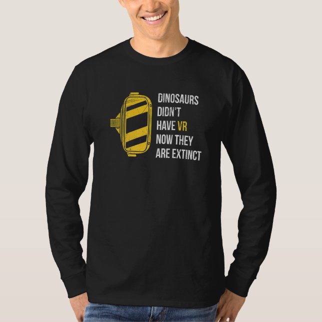 Virtual Reality Gamer For A Vr Developer T-Shirt (Front)