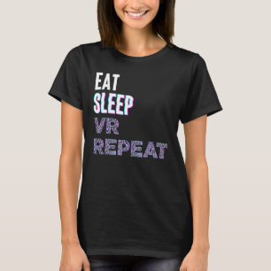 Virtual Reality Gaming Pc Video Online Games Strea T-Shirt