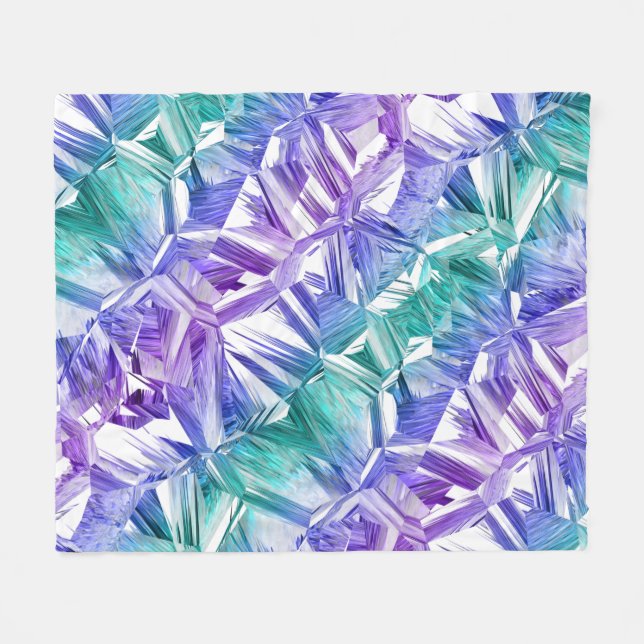 virtual reality inverted pastel : fleece blanket (Front (Horizontal))