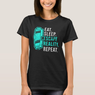 Virtual Reality Outfit For A Gamer Of Virtual Real T-Shirt
