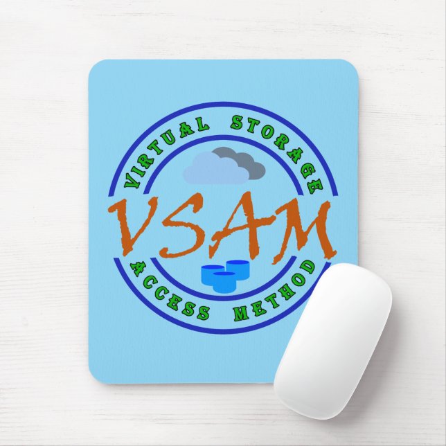 Virtual Storage Access Method in Cobol Programming Mouse Pad (With Mouse)
