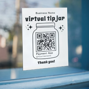 Virtual Tip Jar with QR Code