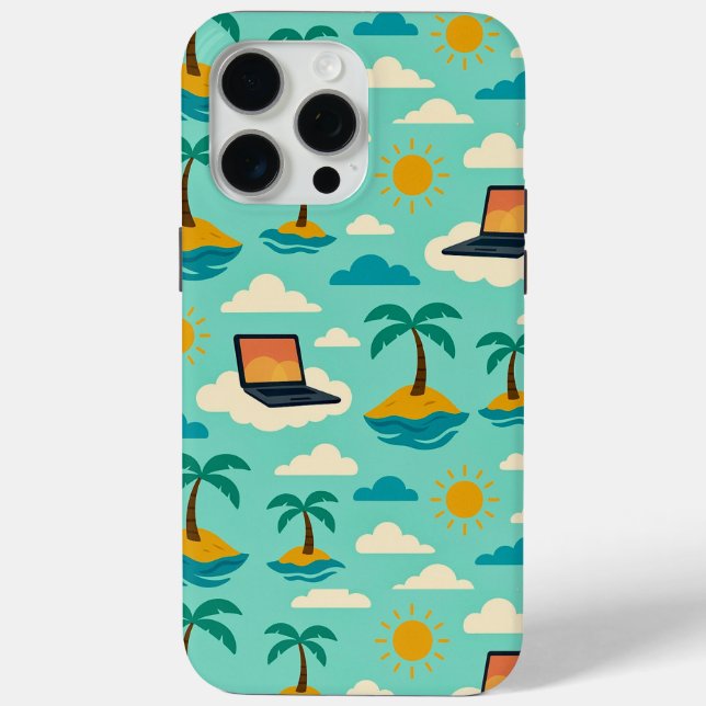 Virtual vacation  Case-Mate iPhone case (Back)