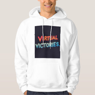 Virtual Victories T-Shirt Design Hoodie
