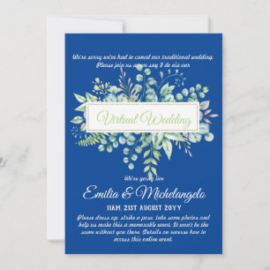 Virtual Wedding Video Chat Live Streaming Invites