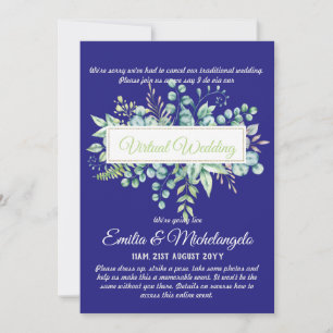 Virtual Wedding Video Chat Live Streaming Invites