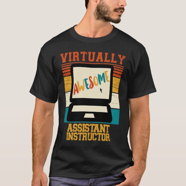 Virtually Awesome Assistant Instructor T-Shirt (Front)