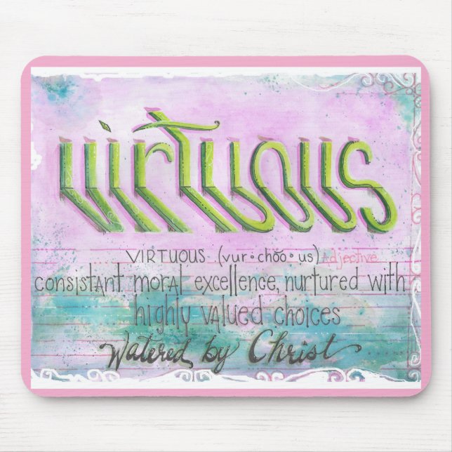 Virtuous Mouse Pad (Front)