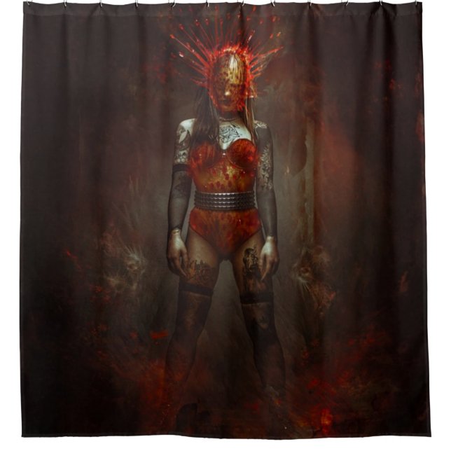 Virus Viruses Shower Curtain (Front)