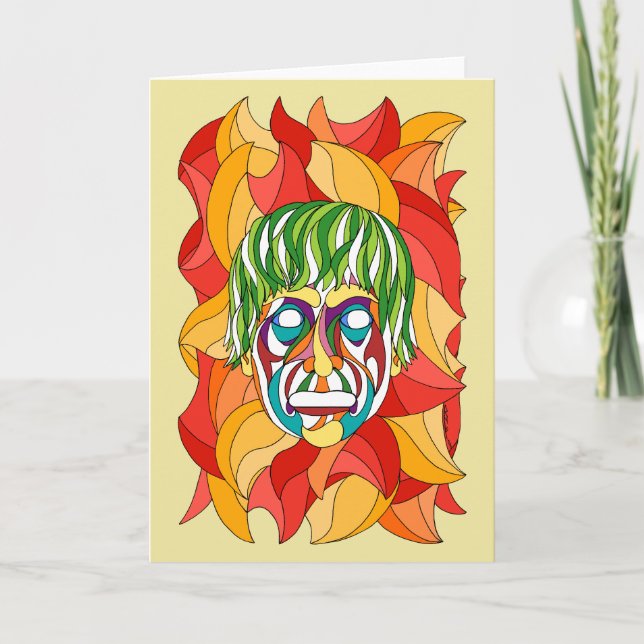 Visage Grimace Card (Front)