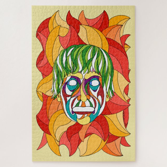 Visage Grimace Jigsaw Puzzle (Vertical)