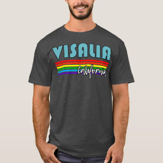 Visalia California Pride Visalia LGBT Gift LGBTQ S T-Shirt